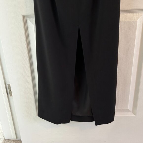 One-of-a-Kind Black Tie Affair” Gown Sz 2 - Picture 4 of 6